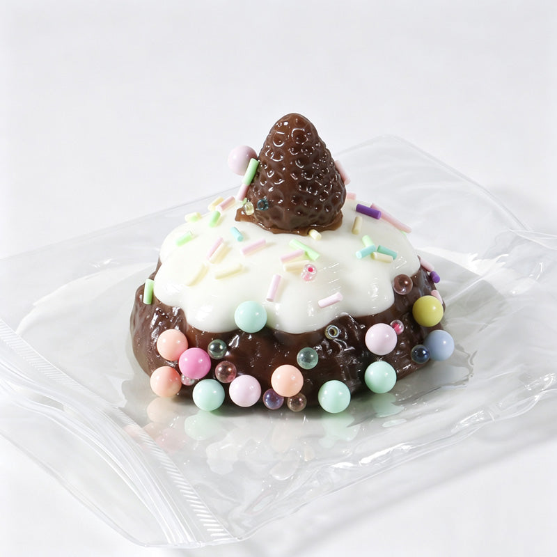 Strawberry Cake Squish Toy