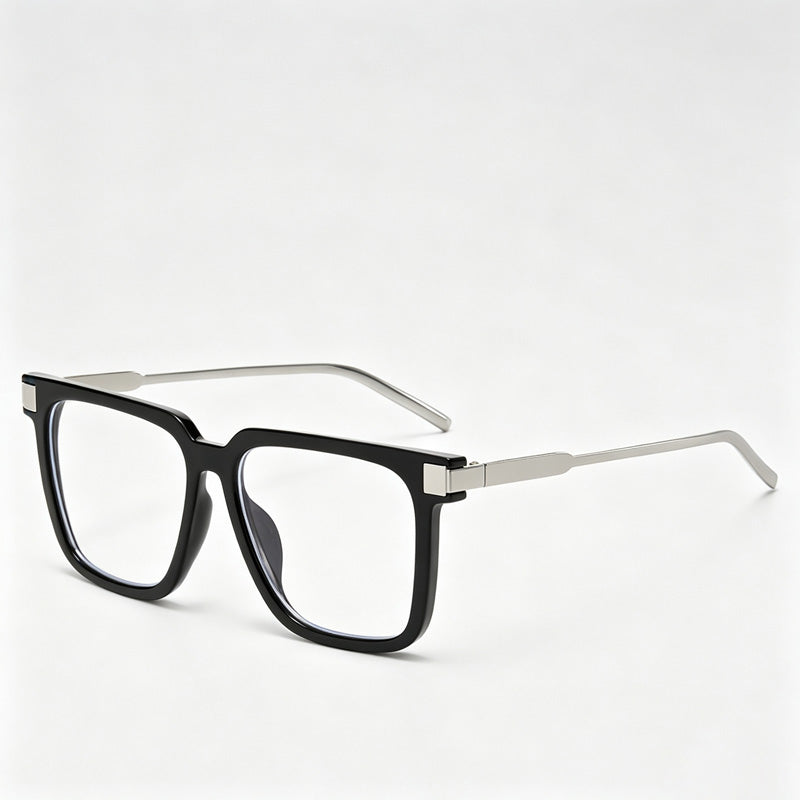 Square Metal Frame Sunglasses