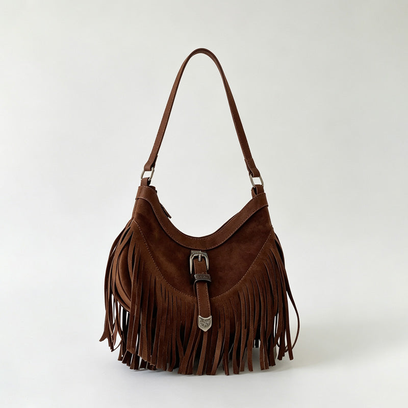 Boho Fringe Shoulder Bag