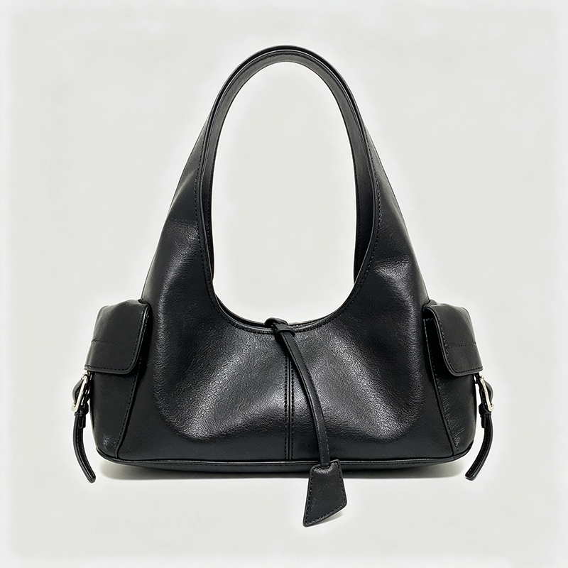 Multi-pocket Shoulder Handle Bag