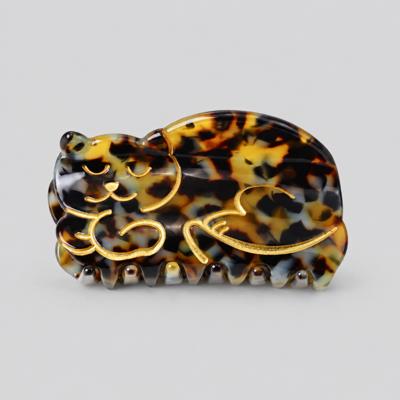 Cat Animal Shape Hair Claw Clip