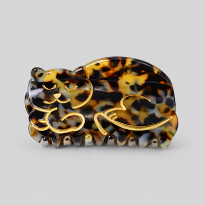 Cat Animal Shape Hair Claw Clip