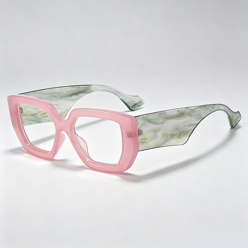 Thick Bold Square Vintage Glasses