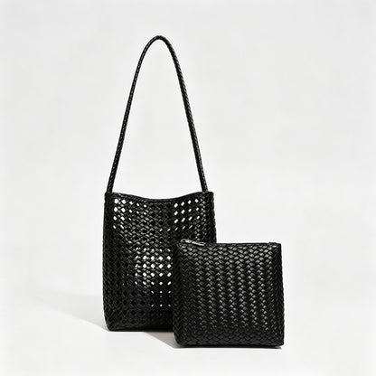 Hollow Woven Shoulder Bag