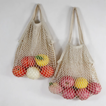 Pastel Hollow-out Mesh Shoulder Bag