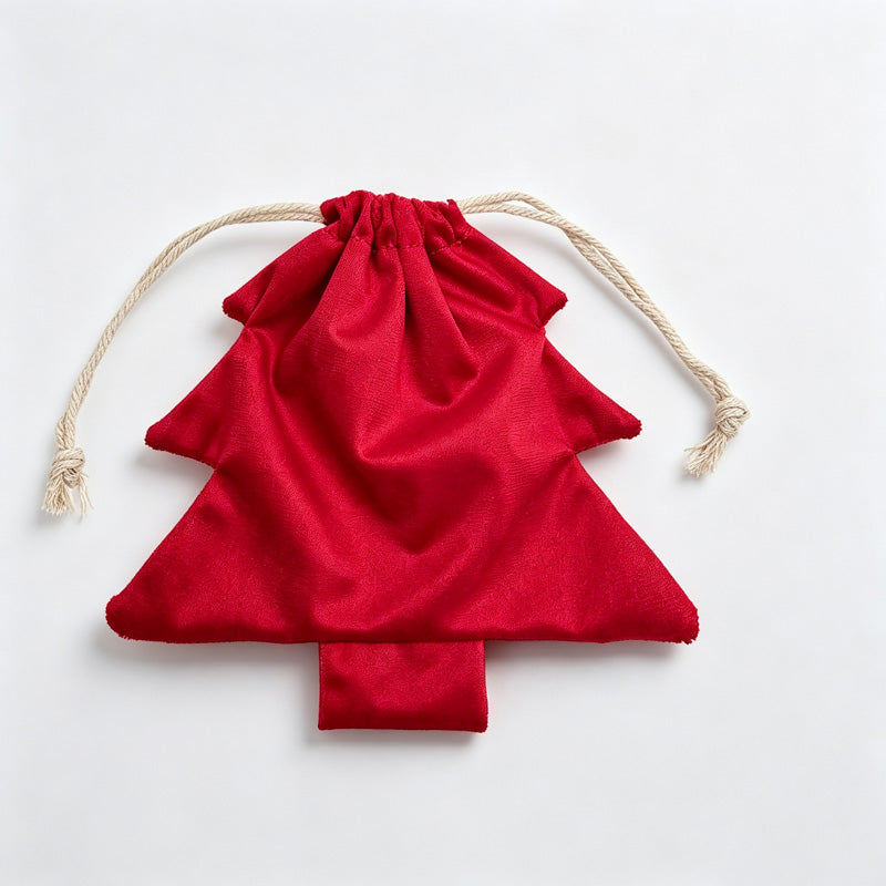Christmas Tree Drawstring Gift Bag