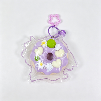 Donut Shape Squishy Toy Charm