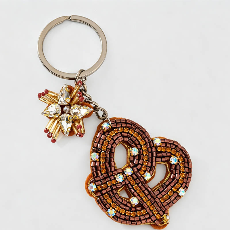 Rhinestone Beaded Letter Geome - Shopdayla Wholesale - #2642