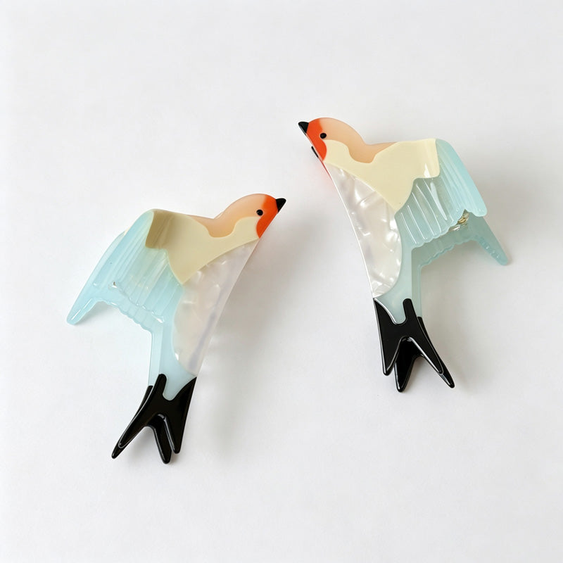Swallow Bird Shape Hair Claw Clips
