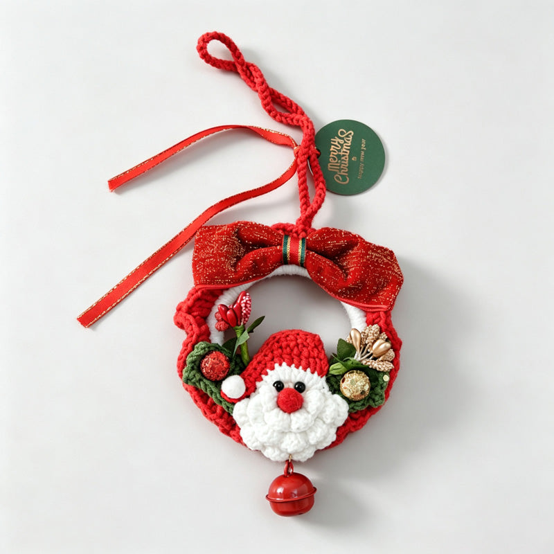 Santa Wreath Hanger Charm