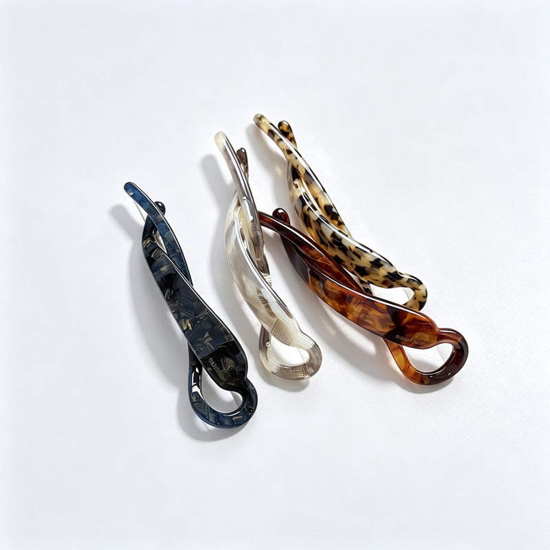 Acetate Twist Hair Banana Clip