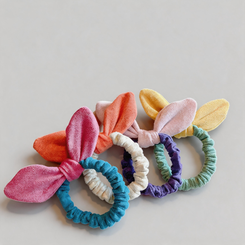 Minimalism Bunny Ear Hair Tie【 - Shopdayla Wholesale - #1746