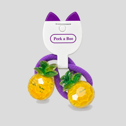 Mini Fruit Shape Elastic Hair Ties