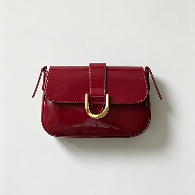 Loop Buckle Flap Crossbody
