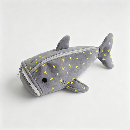Shark‑Shaped Pencil Case