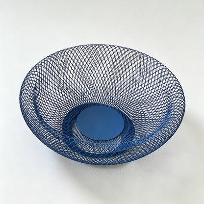 Blue Mesh Serving Bowl