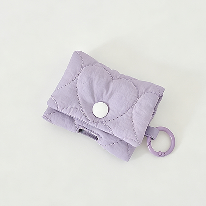 Quilted Earbud Carry Case