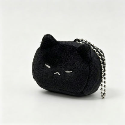Square Cat Plush Keychain