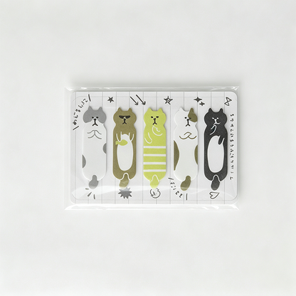 Translucent PET Cat Shape Index Tabs