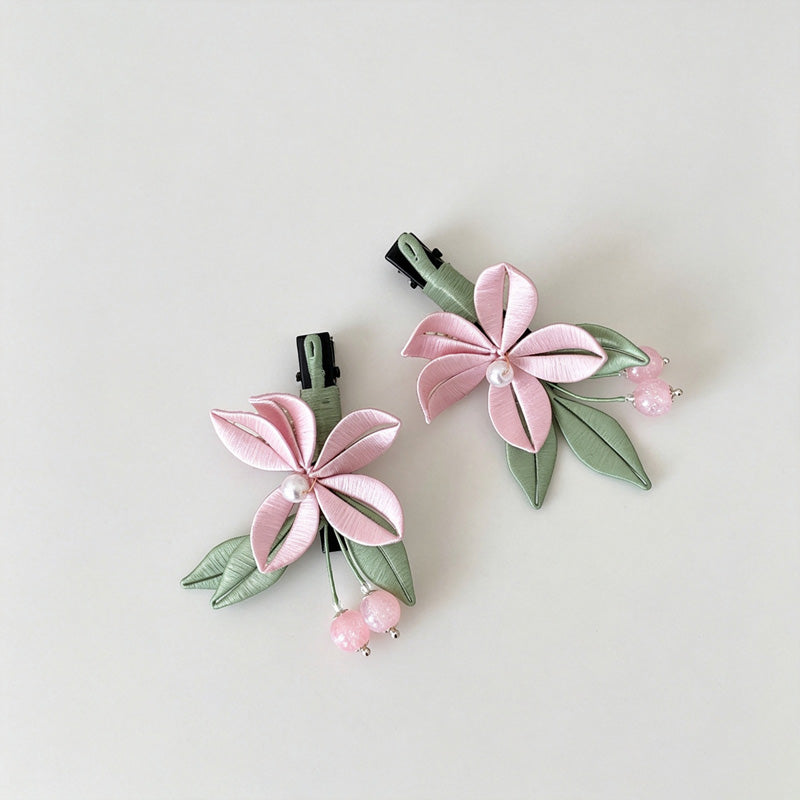 Flower Duckbill Hair Clips