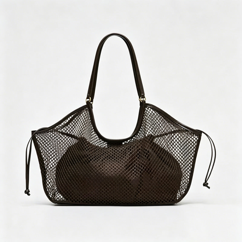 Mesh Tote Removable Tote Bag
