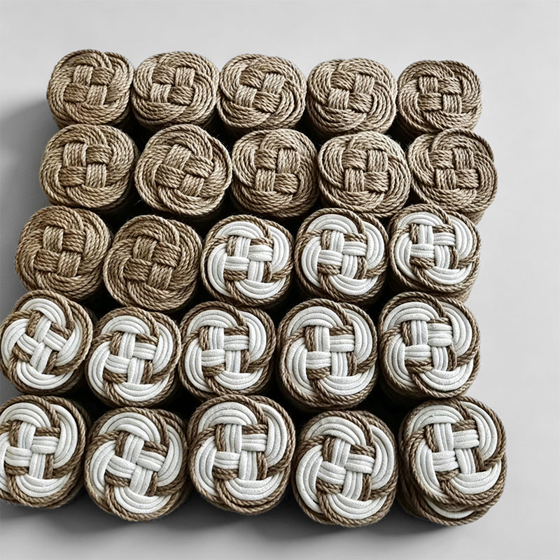 Braided Natural Heat Insulation Coaster