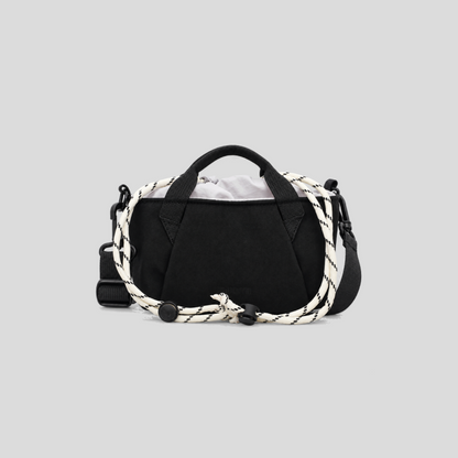 Drawstring Crossbody Handle Bag