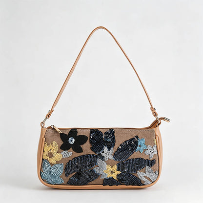 Multi Pattern Shoulder Bag