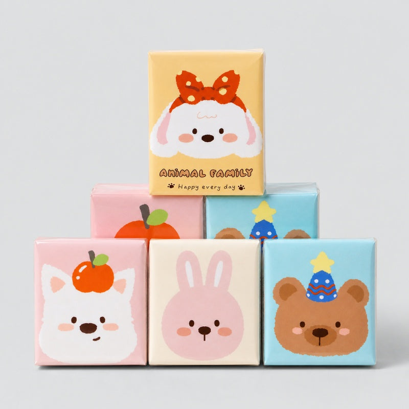 Party Animal Pocket Tissues Set