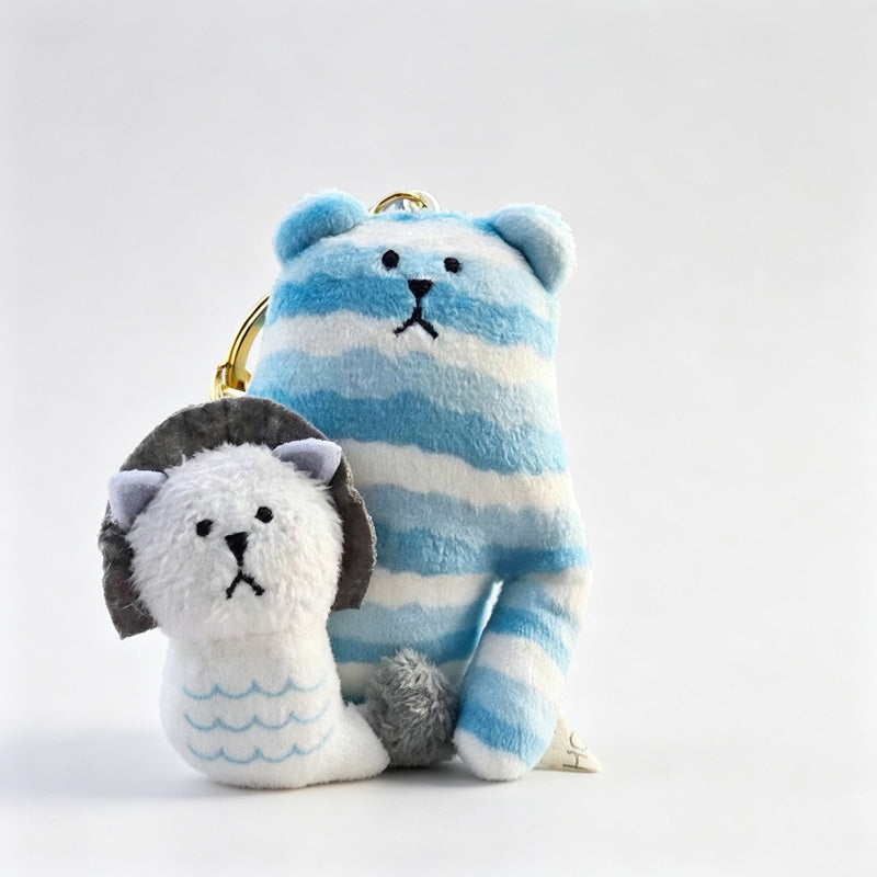 Merlion Plush Keychain