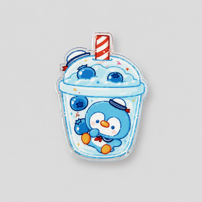 Milk Tea Cup Animal Paper Clip