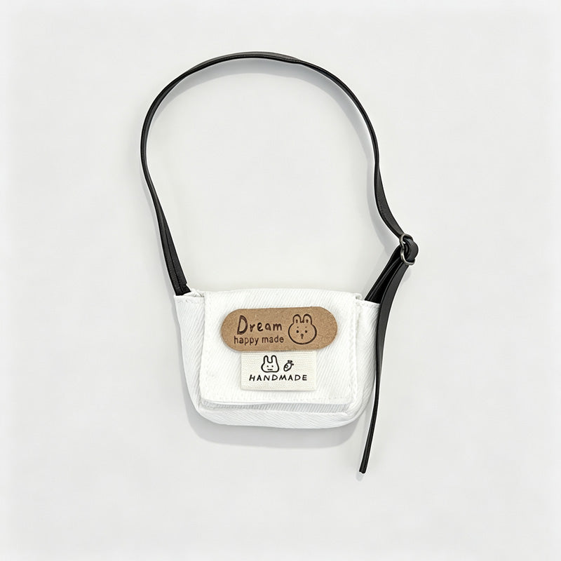 Mini Doll Canvas Crossbody Bag