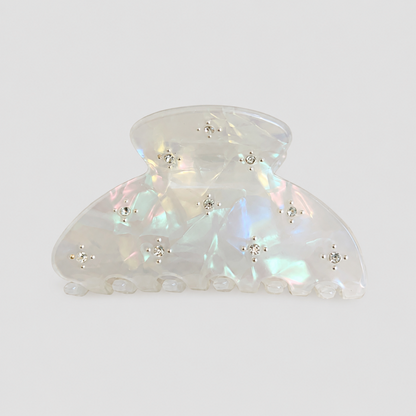 Starry Rhinestone Acetate Claw Clip