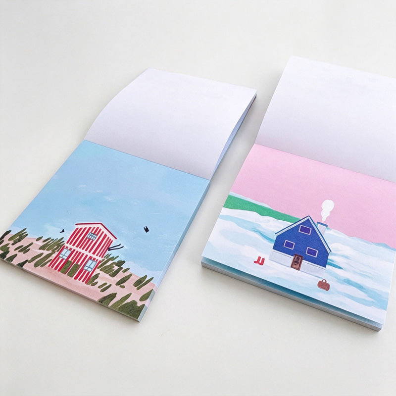 House Print Non‑Sticky Notes