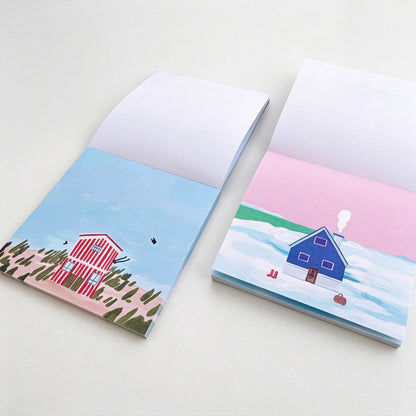 House Print Non‑Sticky Notes