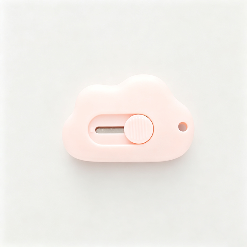 Cloud Shaped Mini Retractable Box Cutter