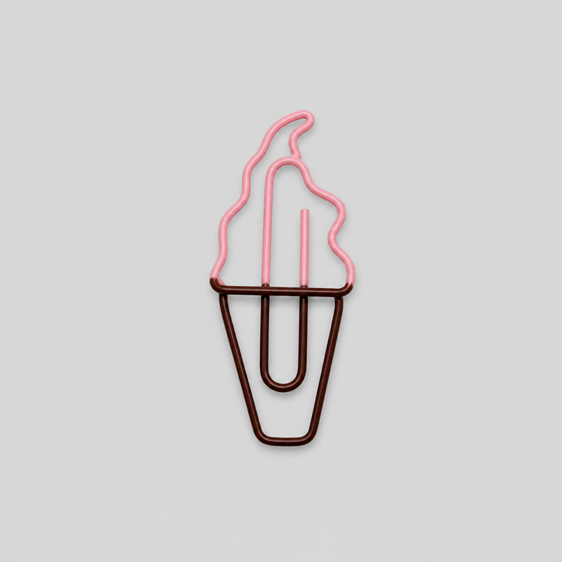 10PCS Lovely Carrot-Shaped Paper Clips