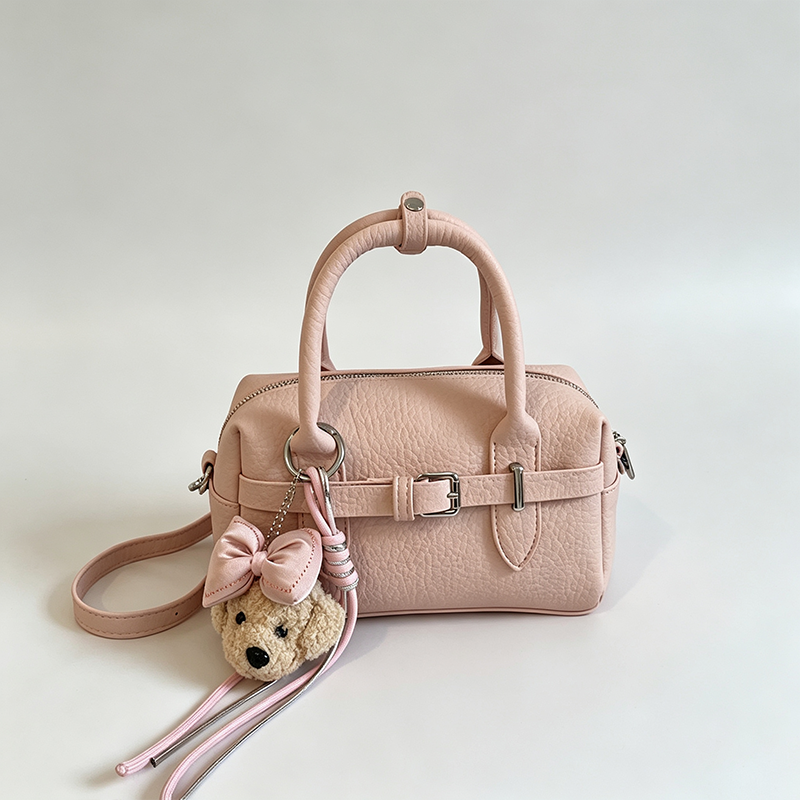 Pillow Shape Crossbody Handle Bag