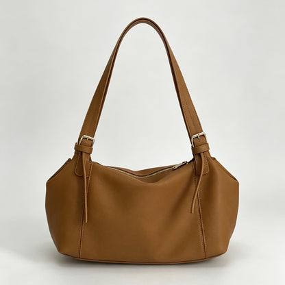Soft PU Leather Shoulder Tote Bag