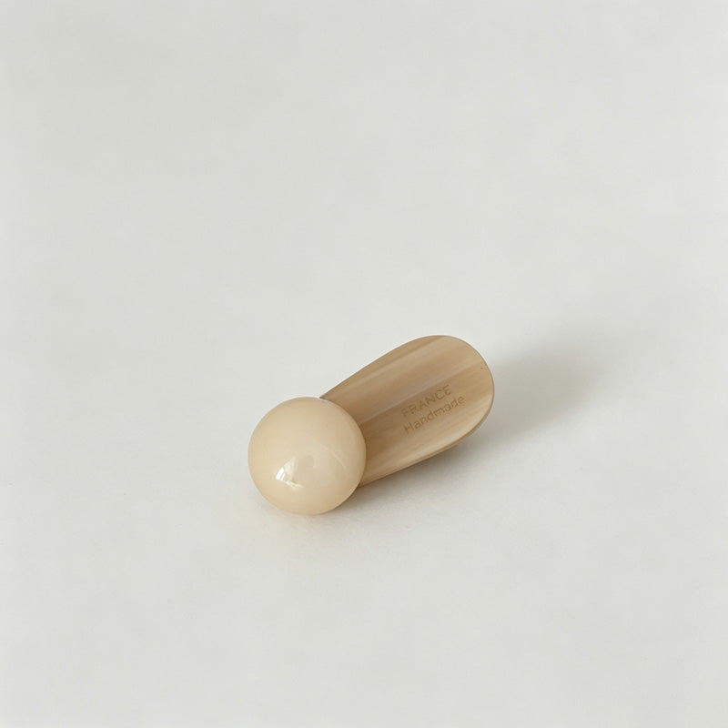 Round Bead Acetate Mini Hair Clip