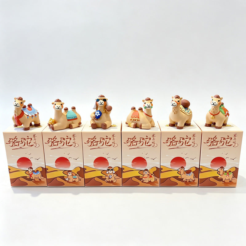Resin Camel Blind Box Figurine