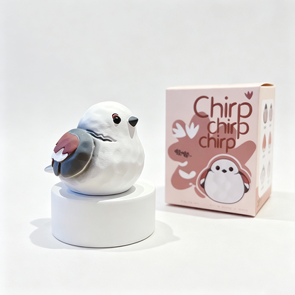 Resin Wood‑Carved Style Bird Tabletop Ornament
