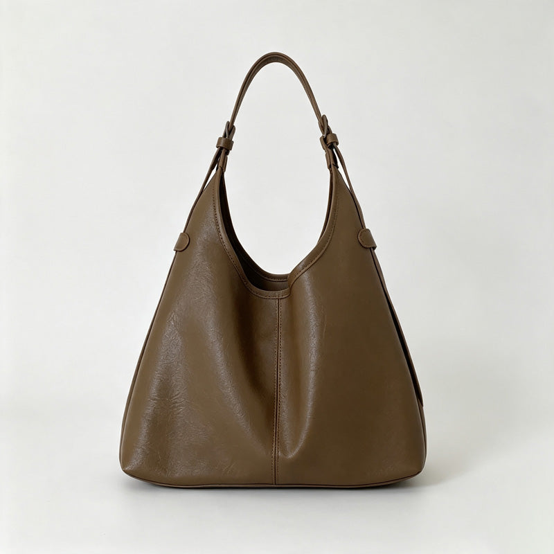 Wide Slouch Shoulder Tote