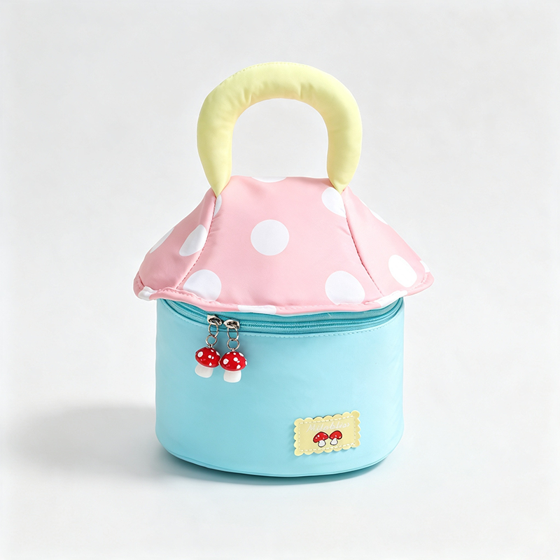 Mushroom Shaped Makeup Bag