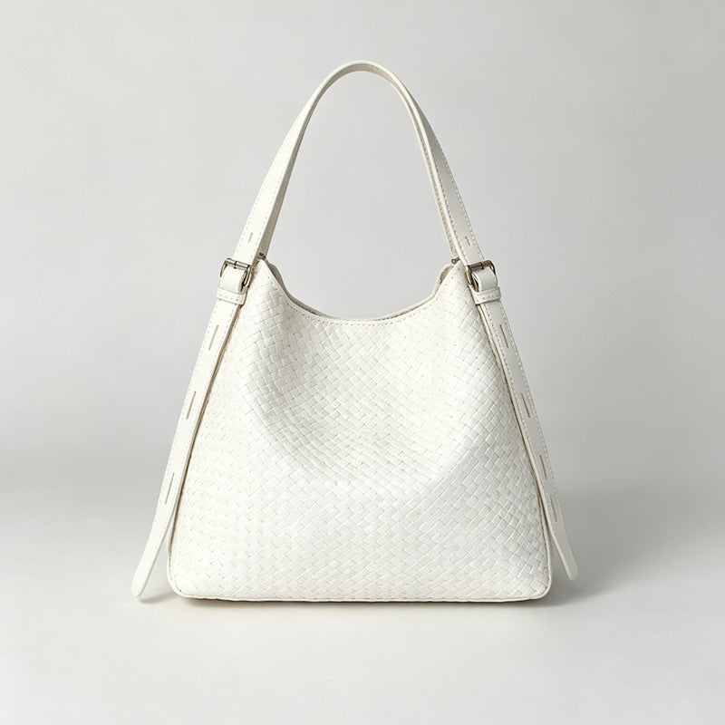 Textured Loop Shoulder Tote