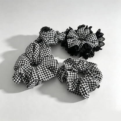 Checkerboard Scrunchie