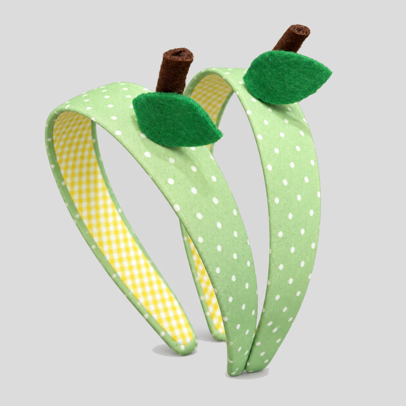 3D Polka Dot Strawberry Headbands