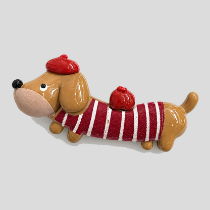 3D Dachshund Fridge Magnet Magnetic
