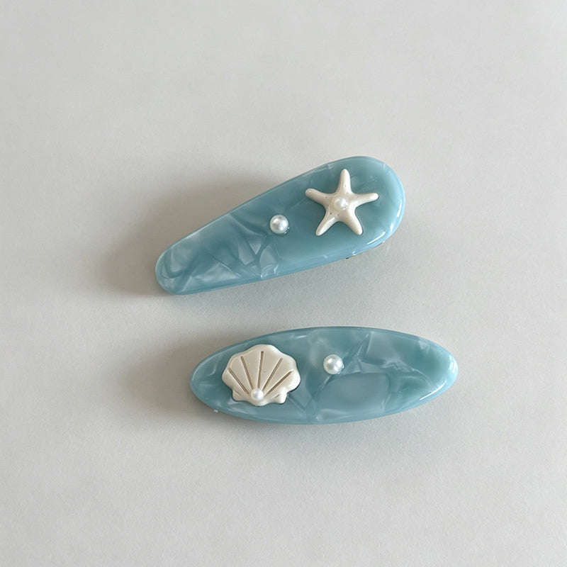 Elegant Sea Blue Starfish Side - Shopdayla Wholesale - #5842
