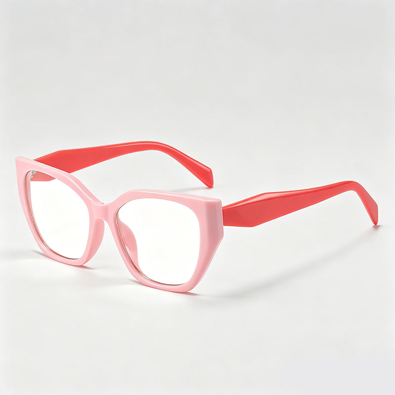 Jelly Color Cat Eye Oversized Sunglasses